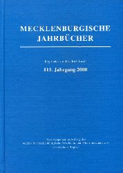 Rpke, Andreas (Hrsg.):  Mecklenburgische Jahrbcher 115. Jahrgang 2000. 