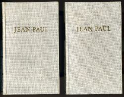 Paul, Jean:  Jean Pauls Werke in zwei Bnden. Bibliothek deutscher Klassiker. 