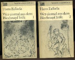 Fallada, Hans:  Wer einmal aus dem Blechnapf frit. Roman. 2 Bd. Taschenbibliothek der Weltliteratur. 