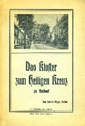 Nizze, Adolf:  Das Kloster zum heiligen Kreuz zu Rostock. 