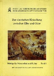 Budesheim, Werner:  Zur slawischen Besiedlung zwischen Elbe und Oder. Freie Lauenburgische Akademie fr Wissenschaft und Kultur. Beitrge fr Wissenschaft und Kultur Bd. 1. 