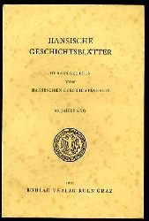   Hansische Geschichtsbltter. 86. Jahrgang. Herausgegeben vom Hansischen Geschichtsverein. 