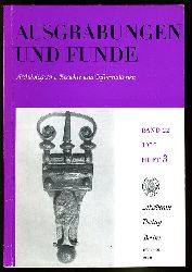   Ausgrabungen und Funde. Archologische Berichte und Informationen. Bd. 22 (nur) Heft 3. (Mecklenburg-Heft) 