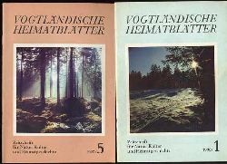   Vogtlndische Heimatbltter. Jg. 10, 1990 in 6 Heften 