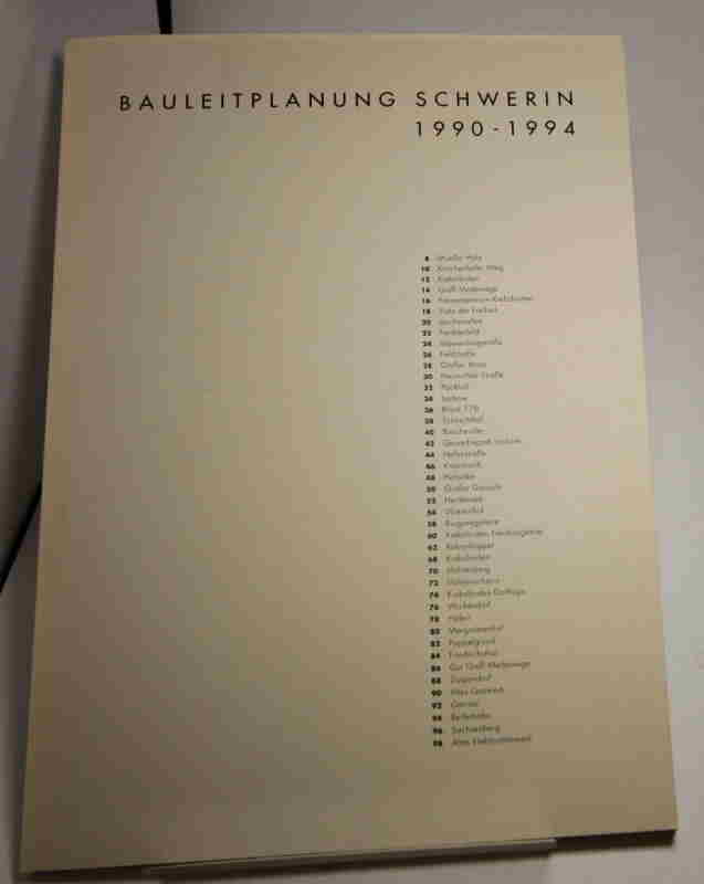 Höhn, Axel  Bauleitplanung Schwerin 1990 - 1994. 