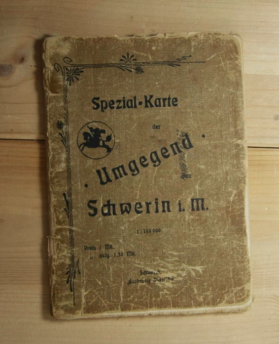   Spezial-Karte der Umgegend von Schwerin i.M. 