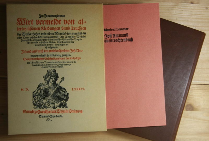 Lemmer, Manfred  Jost Ammans Frauentrachtenbuch - Faksimileausgabe. 