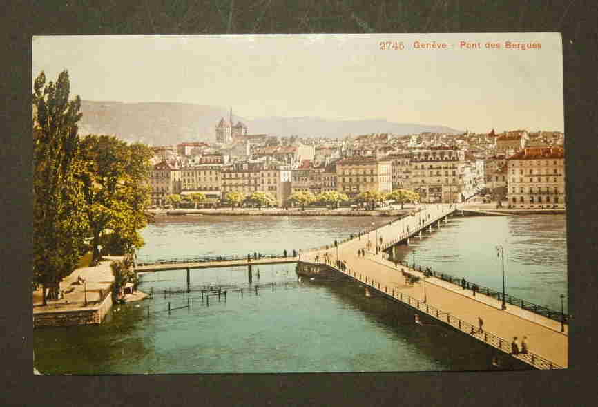   Genève - Pont des Bergues.  