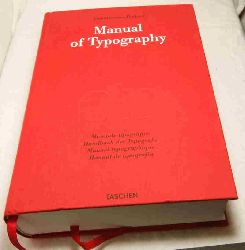 Bodoni, Giambattista  Manual of typography. Handbuch der Typographie. + Begleitheft. 
