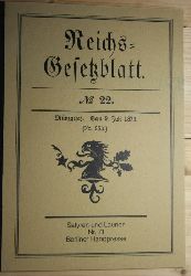   Reichsgesetzblatt . 