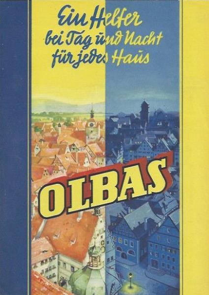 Deutsche Olbas GmbH (Hrsg.)  Olbas - Ein Helfer bei Tag und Nacht fÃ¼r jedes Haus (Werbe-Faltblatt) 