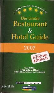 Dieter Tippenhauer  Der groÃe Restaurant- und Hotel Guide 2007 