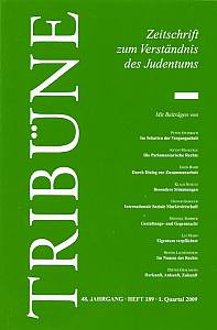 N.N.:  TribÃ¼ne, Zeitschrift zum VerstÃ¤ndnis des Judentums, Heft 189 
