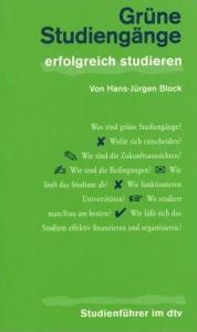 Hans-JÃ¼rgen Block  GrÃ¼ne StudiengÃ¤nge. 