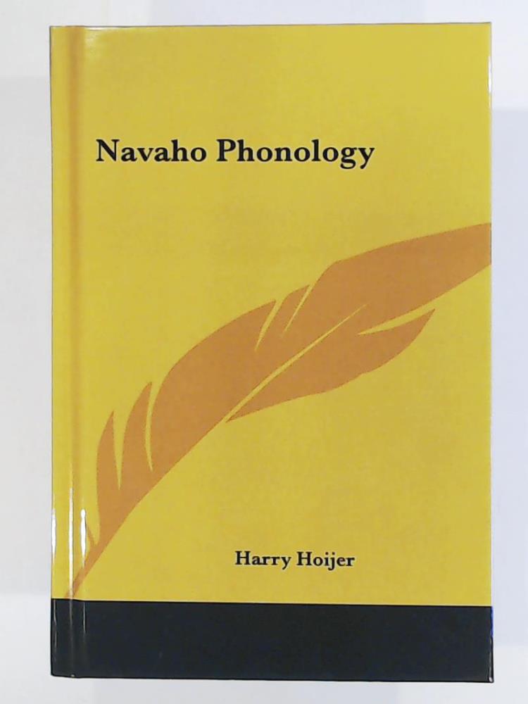 Hoijer, Harry  Navaho Phonology 