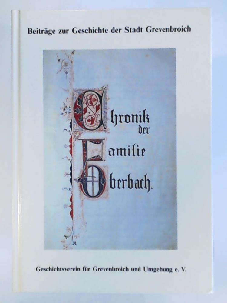 Oberbach, Carl  Chronik der Familie Oberbach. 