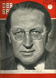 Augstein, Rudolf (Hrsg.)  Der Spiegel. 7. Jahrgang / Heft Nr. 34: 19. August 1953 (Titelthema/-foto: Justizminister Thomas Dehler / "Deutschland") 
