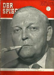 Augstein, Rudolf (Hrsg.)  Der Spiegel. 7. Jahrgang / Heft Nr. 37: 9. September 1953 (Titelthema/-foto: Ludwig Erhard / "Deutschland") 