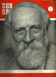 Augstein, Rudolf (Hrsg.)  Der Spiegel. 7. Jahrgang / Heft Nr. 43: 21. Oktober 1953 (Titelthema/-foto: Martin Buber / "Philosophie") 