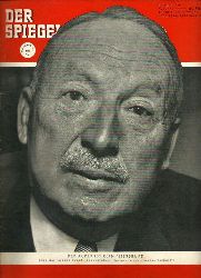 Augstein, Rudolf (Hrsg.)  Der Spiegel. 8. Jahrgang / Heft Nr. 13: 24. März 1954 (Titelthema/-foto: Bauernführer Andreas Hermes / "Landwirtschaft") 