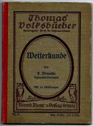 Wernicke, E.  Wetterkunde - Thomas Volksbücher Nr. 6 