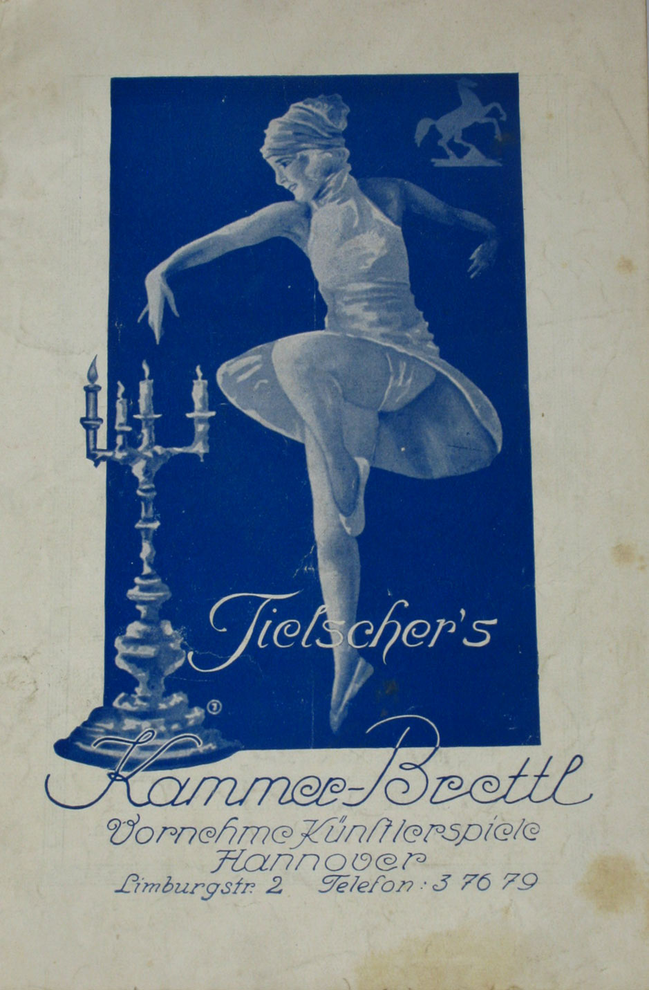   Programm des Kammer-Brettl`s (Heft 4/November 1929) 