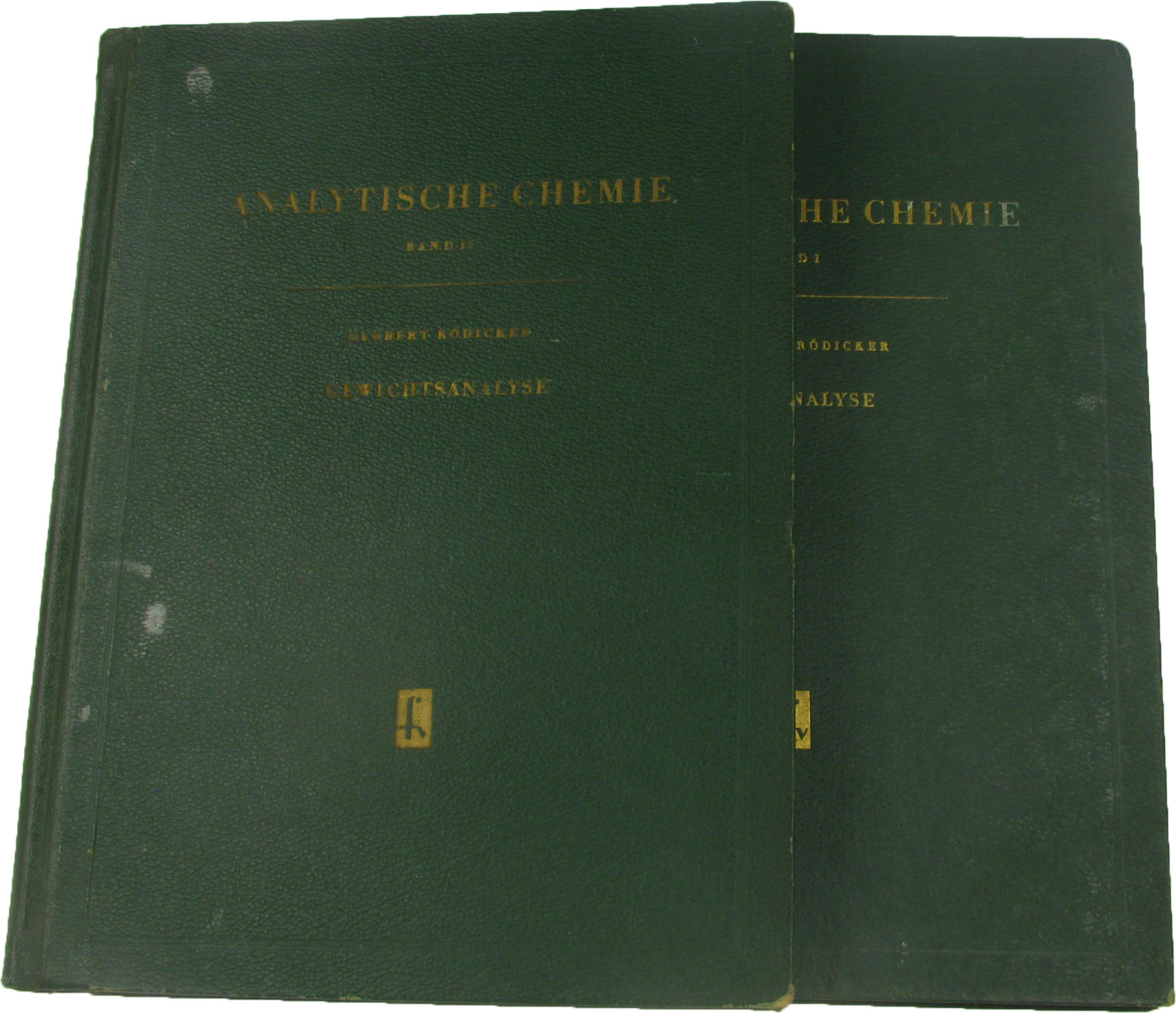 Rödicker, Herbert:  Analytische Chemie (Bde. 1 und 2) 