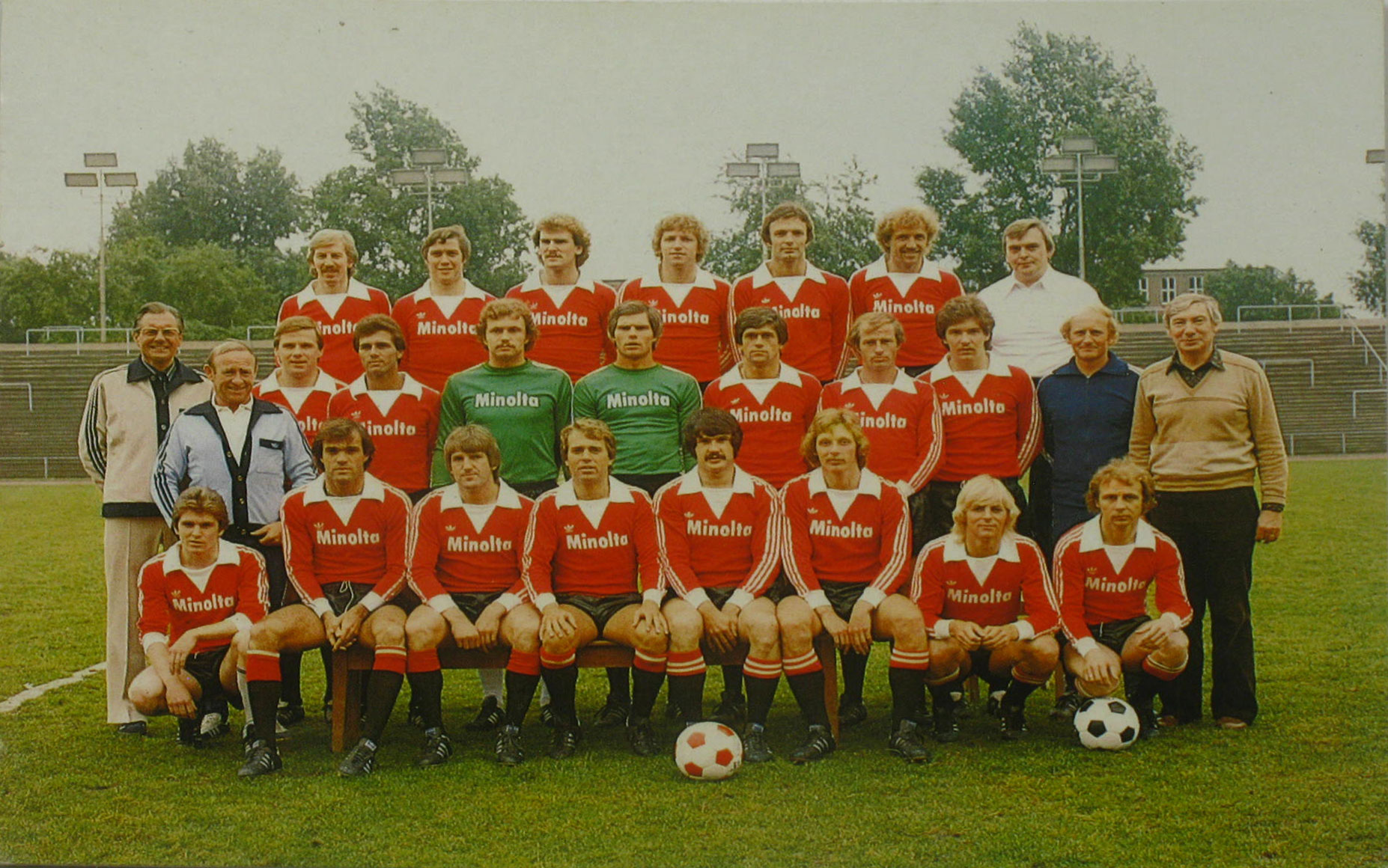   Mannschaftskarte Eintracht Frankfurt (Saison 1978/79) 