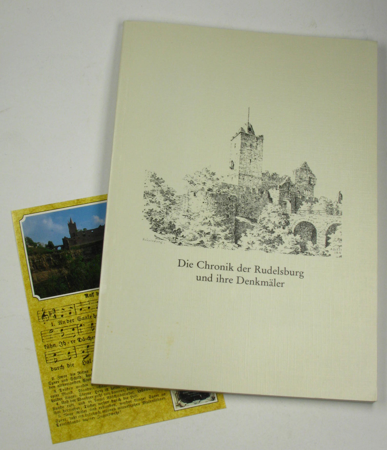 Kutz, Rüdiger:  Die Chronik der Rudelsburg und ihrer Denkmäler (Stand 17. November 1991) 