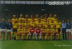   Mannschaftskarte Borussia Dortmund Saison 1981/82 