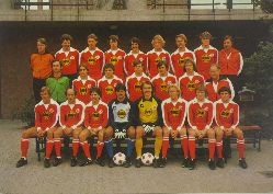   Mannschaftskarte Fortuna Dsseldorf (Saison 1979/80) 