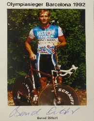   AK Bernd Dittert. Olympiasieger Barcelona 1992 (Radsport) 