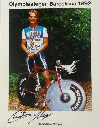   AK Christian Meyer. Olympiasieger Barcelona 1992 (Radsport) 