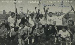   AK Mannschaftskarte Deutschland Europameister 1970 (Hockey) 