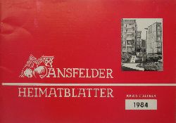 Autorenkollektiv:  Mansfelder Heimatbltter Kreis Eisleben 1984 
