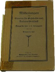 Autorenkollektiv:  Mitteilungen des Vereins fr Geschichte und Naturwissenschaft in Sangerhausen und Umgegend (16. Heft) 
