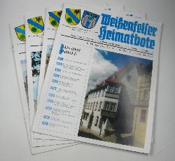 Autorenkollektiv:  Weienfelser Heimatbote (Hefte 1-4/1997) 