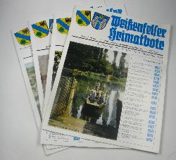 Autorenkollektiv:  Weienfelser Heimatbote (Hefte 1-4/1999) 
