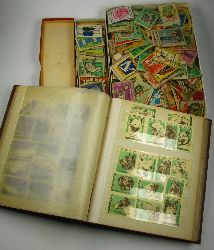   Groe Sammlung Streichholzschachteletiketten (1950/1960-er Jahre) 