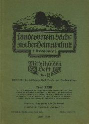 Autorenkollektiv:  Mitteilungen Band 23 (Heft 9 bis 12) aus 1934 
