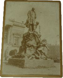   Fotografie Bismarck-Denkmal Augustusplatz Leipzig (1895-1946) 