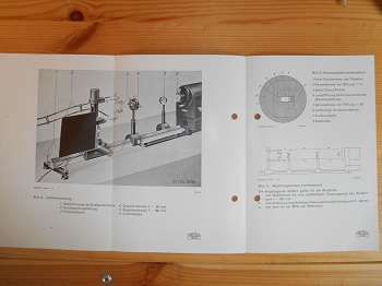   Carl Zeiss Jena - Kamera. ( Bild 7 - 11). Schalteinrichtung, Kamera, Justieranordnung, Kameraobjektiv und Abbildungssystem (schematisch). 
