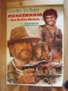 Corbucci, Sergio (Musik: Ennio Morricone):  Original Filmplakat (Film-Plakat / Poster) (Western): Mercenario "der Gefürchtete". (Hauptrolle: Franco Nero) Farbiges Orig.-Filmplakat 84 x 59,5 cm. 