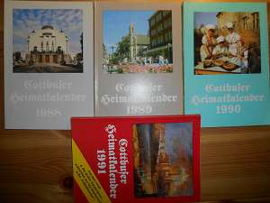   Cottbuser Heimatkalender. Jg. 1988; 1989. (2 Hefte) (zus.: EURO 7,80 u. Porto EURO 2,10) Einzelpreis: 