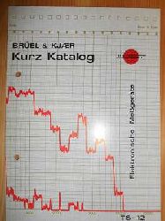 Brel & Kjaer:  Brel & Kjaer: Kurz Katalog. Elektronischer Megerte TS-12. Przisionmegerte fr elektronische, elektroakustische und elektromechanische Anwendungsbereiche. Febr. 1963. 