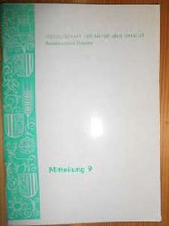Dr. Borsdorf u. Dr. Hardtke (Autorenkollektiv):  Floristische Mitteilungen. Mitteilung 9. (= Gesellschaft fr Natur und Umwelt) 