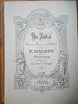 Halevy, F.:  Die Jdin. Grosse Oper in 5 Akten. Klavierauszug. Nr. 7615. Revidiert von Gustav F. Kogel. 