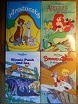 Walt Disney:  Walt Disney präsentiert: 1. Aristocats; 2. Winnie Puuh und Iaa; 3. Arielle - Die Meerjungfrau; 4. Bernard und Bianca im Känguruhland. (4 Bücher, zus.) 