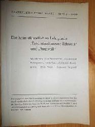 Bezirksmuseum Frankfurt (Oder) (Hrsg.):  Die heimatkundlichen Lehrpfade "Tzschetzschnower Schweiz" und "Burgwall". (= Frankfurter Heimathefte. Heft 2, 1959) 