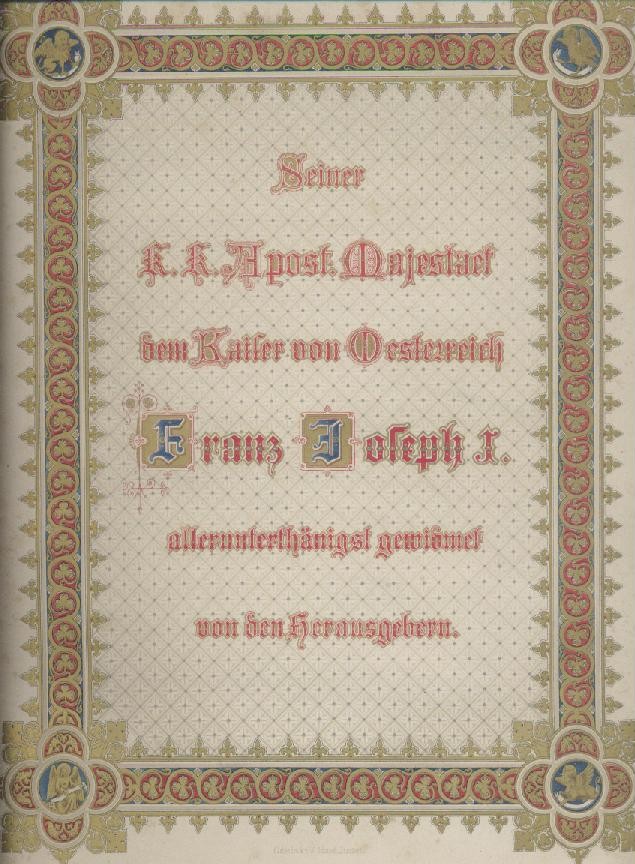 Heider, Gustav, Rudolph v. Eitelberger u. J. Hieser (Hrsg.)  Mittelalterliche Kunstdenkmale des österreichischen Kaiserstaates. 2 Teile in 1 Band. 